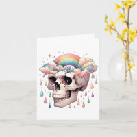Carte de vœux Rainbow Dreams (vierge)