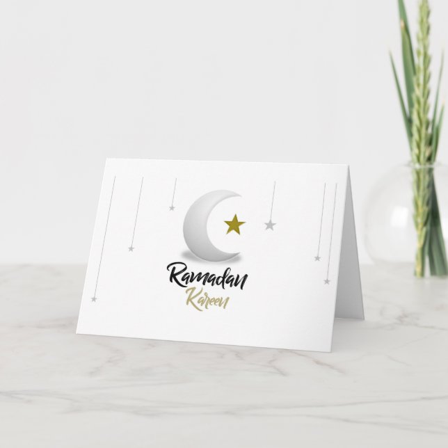 Carte de voeux Ramadan Kareem (Devant)
