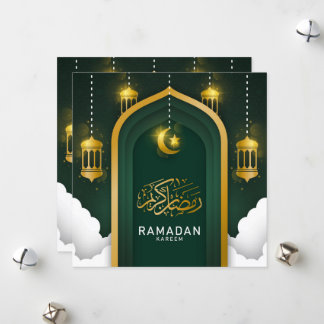 carte de vœux Ramadan Kareem/carte postale #5