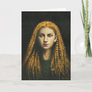 Carte de voeux Rapunzel