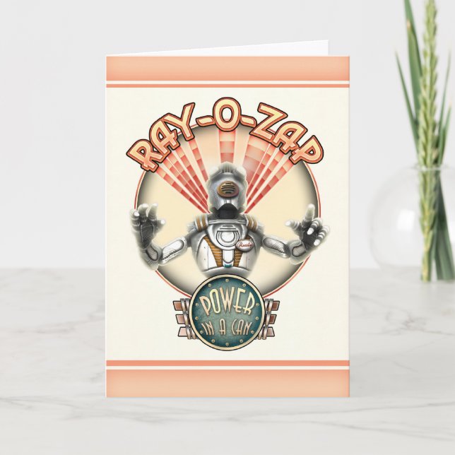 Carte de voeux Ray-O-Zap (Devant)