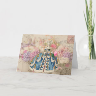 Carte de voeux Redoute Pink Hydrangea