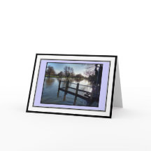 Carte de voeux River Avon, Stratford-Upon-Avon