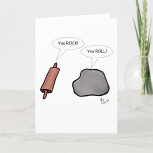 Carte de voeux Rock and Roll