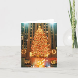 Carte de voeux Rockefeller Center Tree