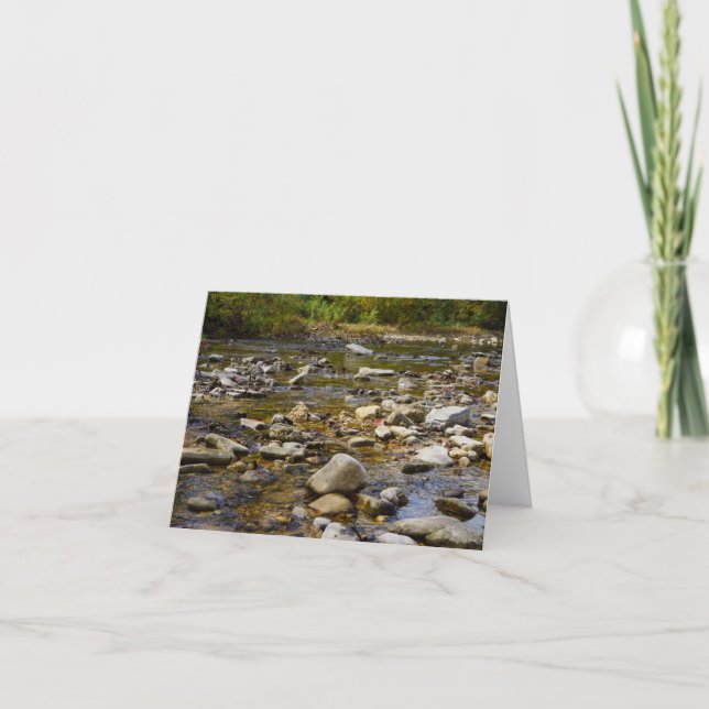 Carte de voeux Rocky Path (Devant)
