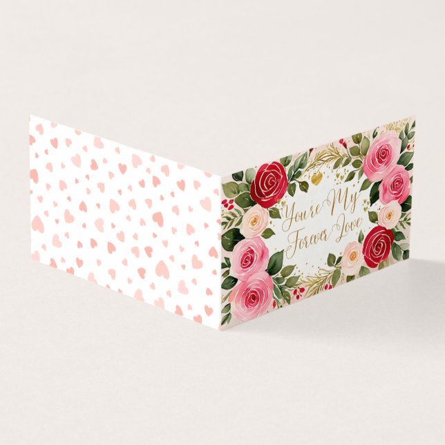 Carte de voeux romantique de la Saint-Valentin (Outside)
