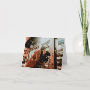 Carte de voeux romantique Kiss