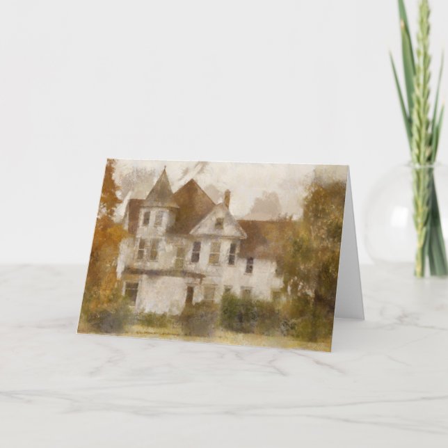 Carte de voeux Rustic Farmhouse (Devant)