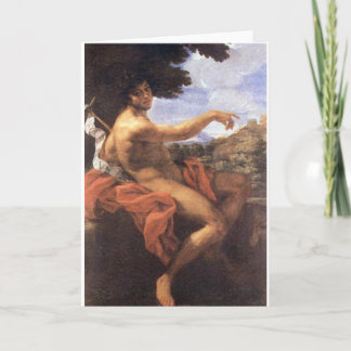 Carte de vœux Saint Jean-Baptiste Beaux-Arts