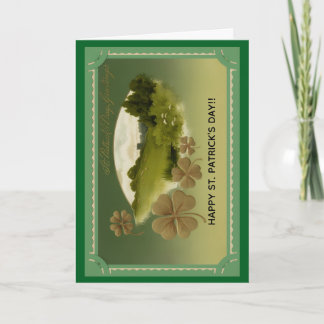 Carte de vœux Saint-Patrick
