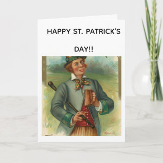 Carte de vœux Saint-Patrick