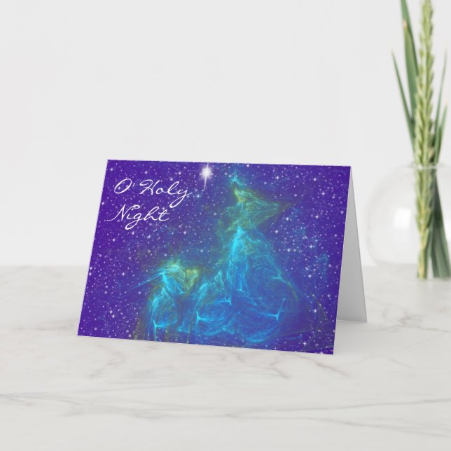 Carte de voeux SAINTE de NUIT d'O (Devant)