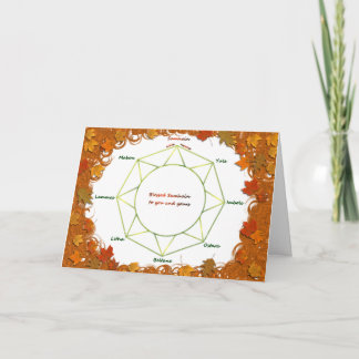 Carte de voeux Samhain