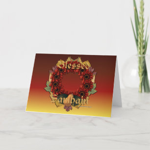Carte de voeux Samhain Wreath
