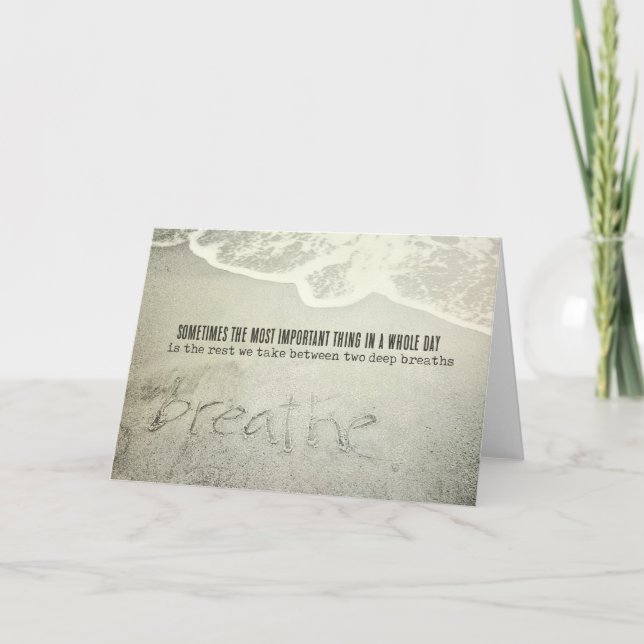 Carte de voeux SANDSCRIPT (Devant)