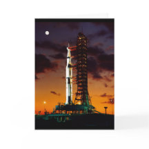 Carte de voeux Saturn V