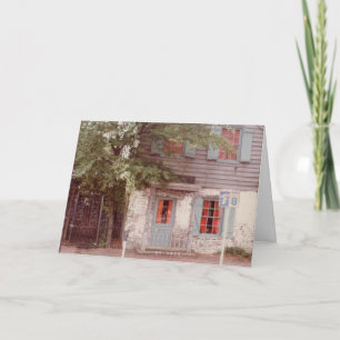 Carte de voeux Savannah Géorgie