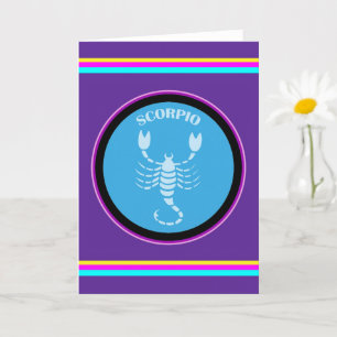 Carte de voeux Scorpio