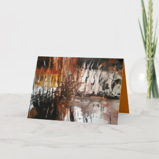 Carte de voeux Seascape - La fin