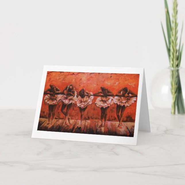 Carte de voeux secrète des danseurs (Devant)