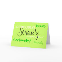 Carte de voeux sérieuse