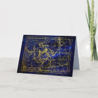 carte de voeux serpens constellation