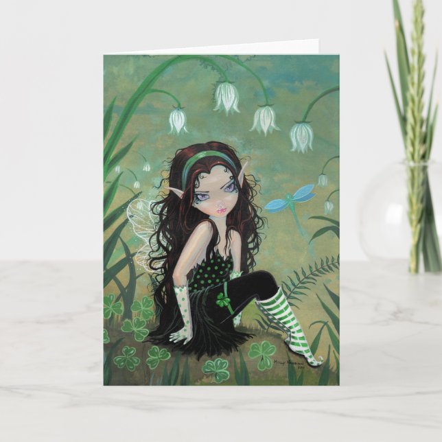 Carte de voeux Shramrock Fairy (Devant)
