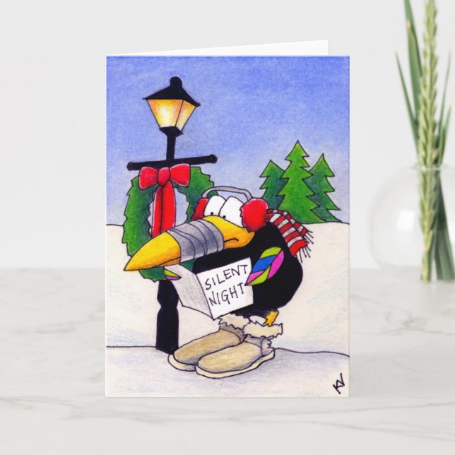 Carte de voeux Silent Night (Devant)