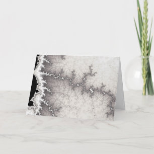 Carte de voeux Silver Fault Line