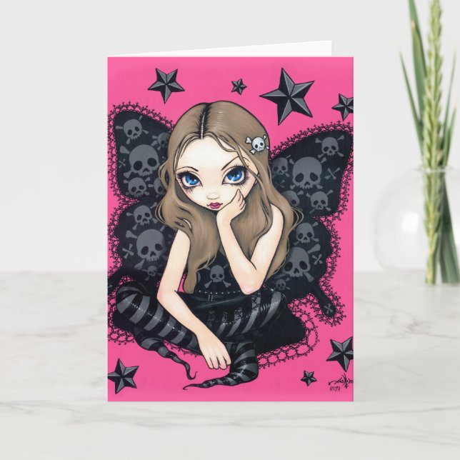 Carte de voeux "Skuls and Stars" (Devant)