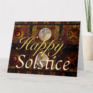 Carte de voeux solstice