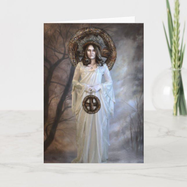 Carte de voeux Solstice d'hiver (Devant)