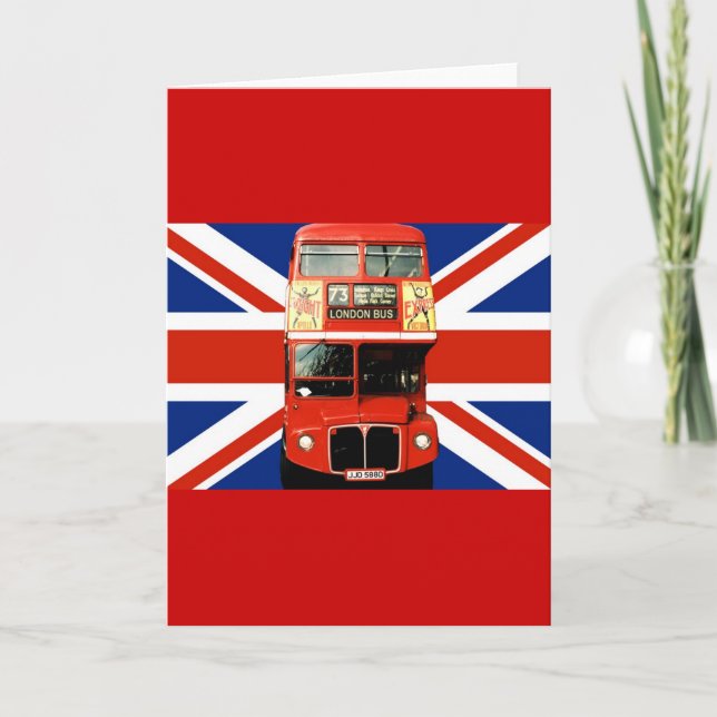 Carte de voeux souvenir de Londres Angleterre (Devant)