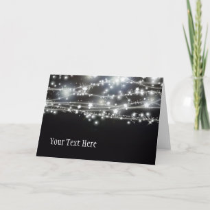 Carte de voeux Sparkling Stars