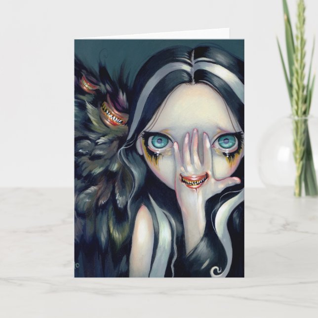 Carte de voeux "Speak No Evil" (Devant)