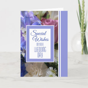 Carte de voeux spéciale pour le mariage