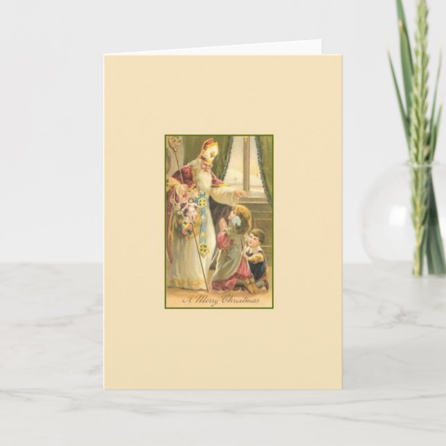 Carte de voeux St. Nicholas (Devant)