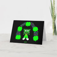 Carte de vœux St. Patrick FrankenCheese