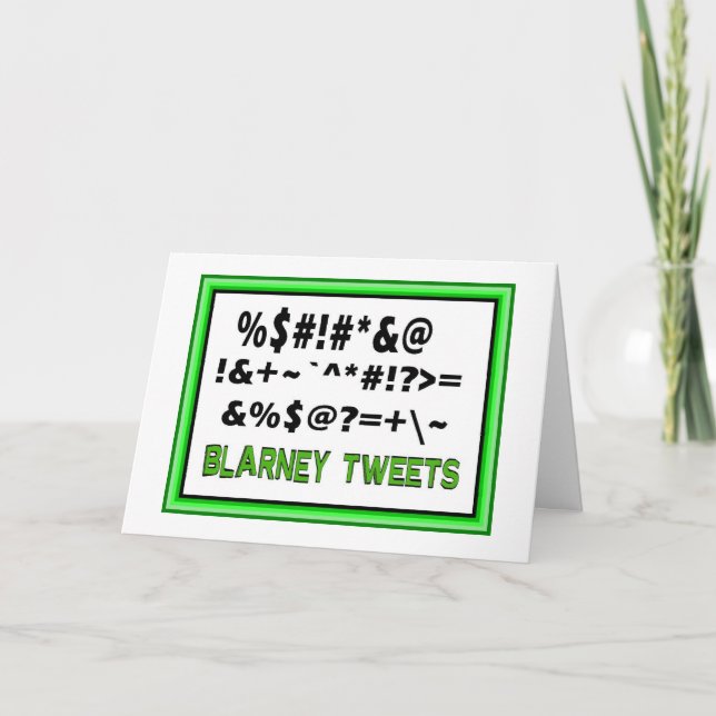 Carte de voeux St. Patrick's Day Romance (Devant)