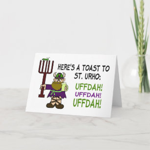 Carte de voeux St. Urho's Day Toast