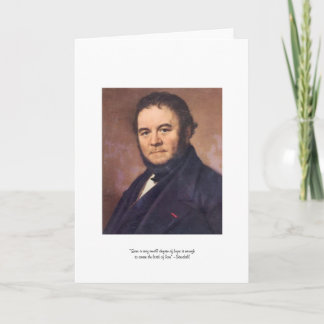 Carte de voeux Stendahl "Naissance De L'Amour"