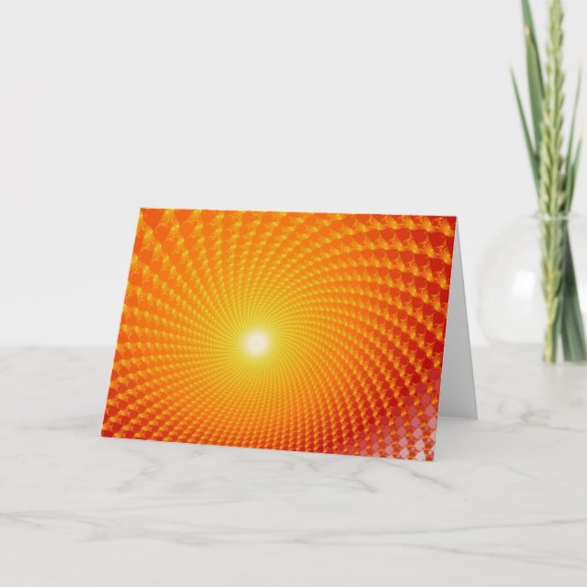 Carte de voeux Sunrise (Devant)