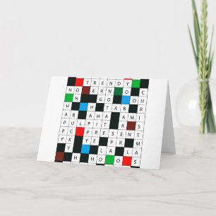 Carte de voeux sur le thème de Noël