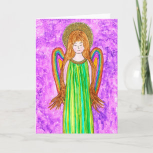 Carte de voeux Sweet and Beautiful Angel