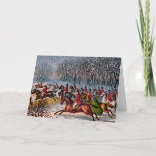 Carte de voeux Tally-Ho