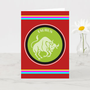 Carte de voeux Taurus