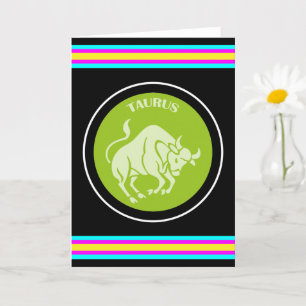 Carte de voeux Taurus
