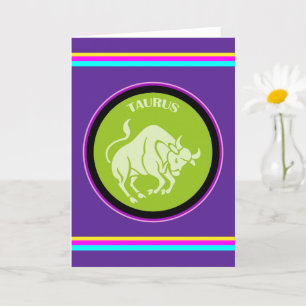 Carte de voeux Taurus