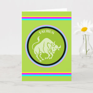 Carte de voeux Taurus